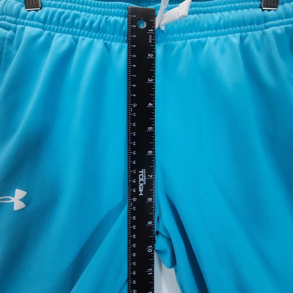 Under Armour Joggers Kids L Blue Y2K Streetwear Tapered Athletic Sweatpants - Picture 11 of 12
